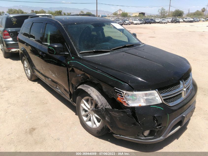2017 DODGE JOURNEY SXT - 3C4PDCBG6HT527991