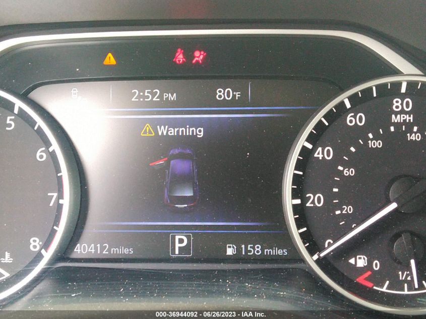 2019 NISSAN MAXIMA SL - 1N4AA6AV5KC374657