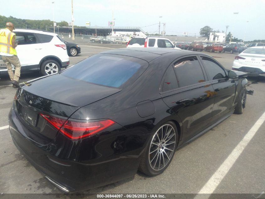 2022 MERCEDES-BENZ S 580 4MATIC - W1K6G7GB7NA105602