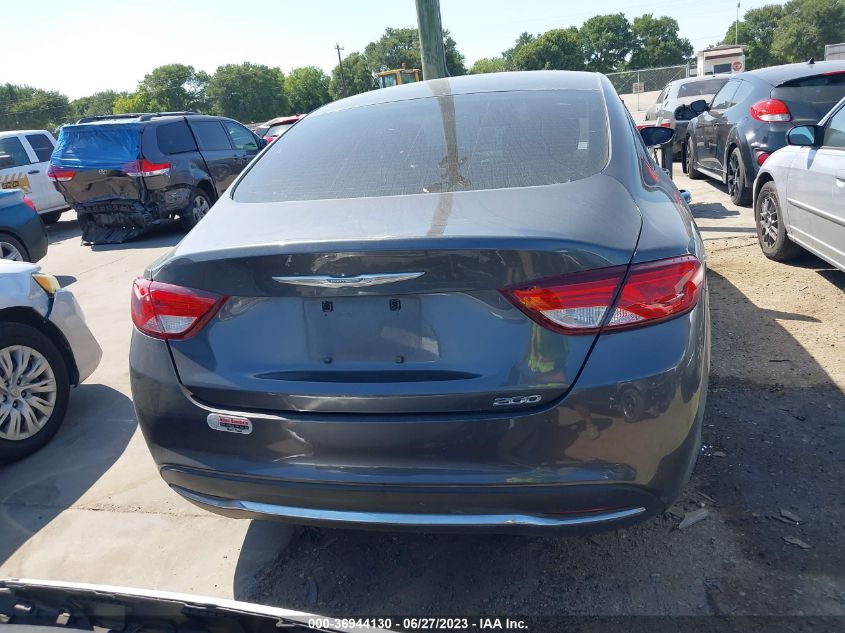 2015 CHRYSLER 200 LIMITED - 1C3CCCAB7FN654399