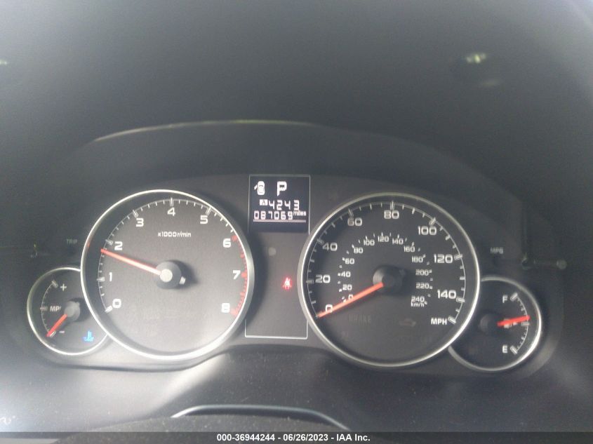 2014 SUBARU LEGACY 2.5I PREMIUM - 4S3BMBD69E3013861