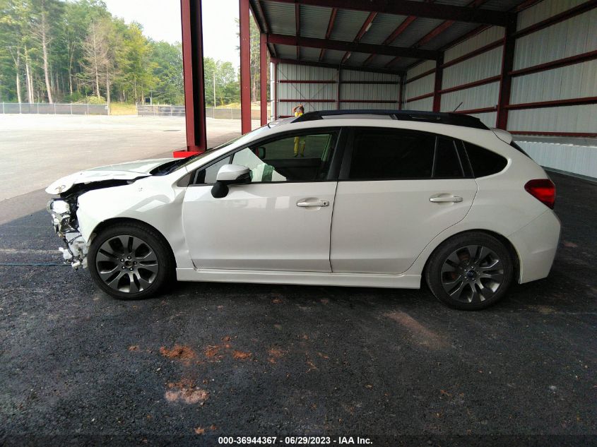 2016 SUBARU IMPREZA WAGON 2.0I SPORT PREMIUM - JF1GPAP61G9225694