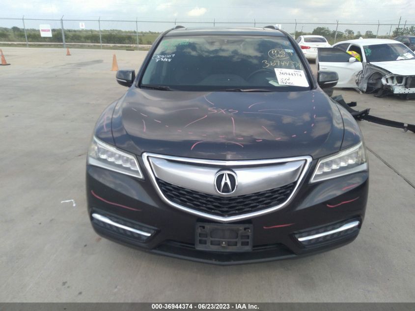 2014 ACURA MDX TECH PKG - 5FRYD3H44EB004057