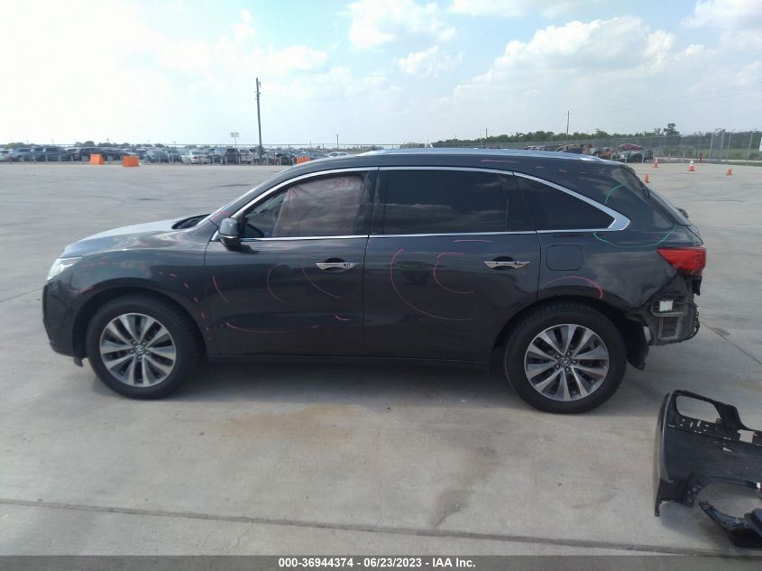 2014 ACURA MDX TECH PKG - 5FRYD3H44EB004057