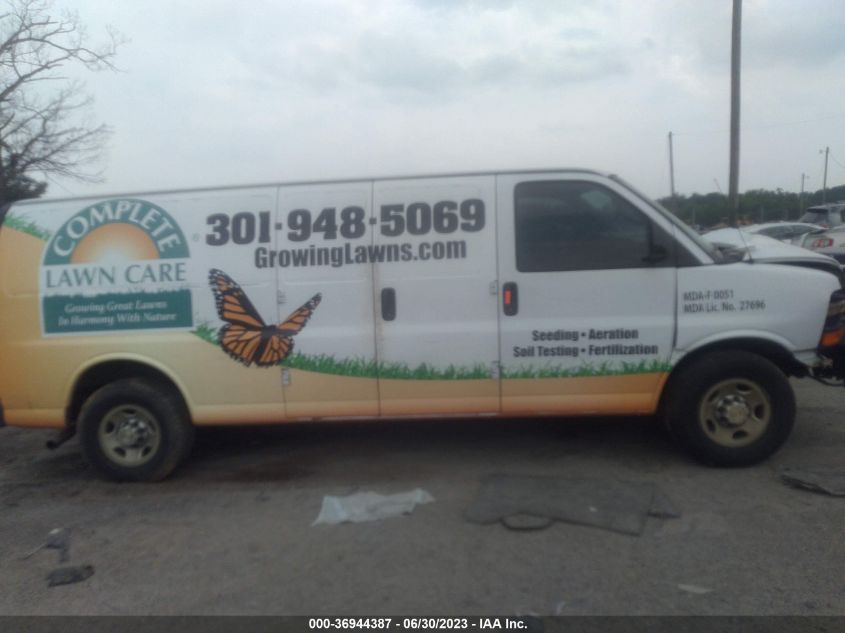 2017 CHEVROLET EXPRESS 3500 WORK VAN 1GCZGHFG6H1123040