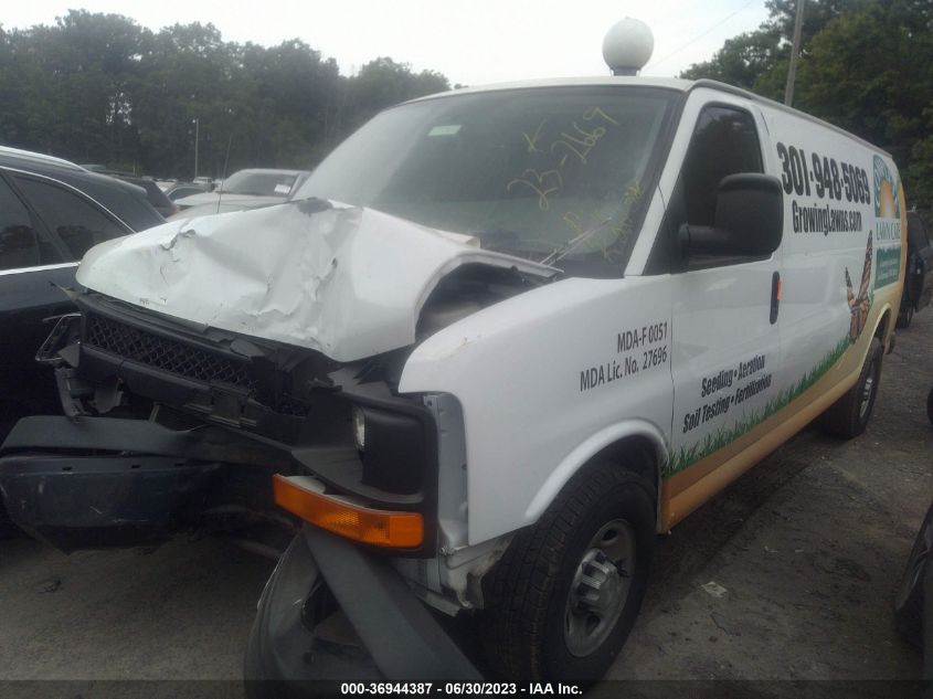 2017 CHEVROLET EXPRESS 3500 WORK VAN 1GCZGHFG6H1123040