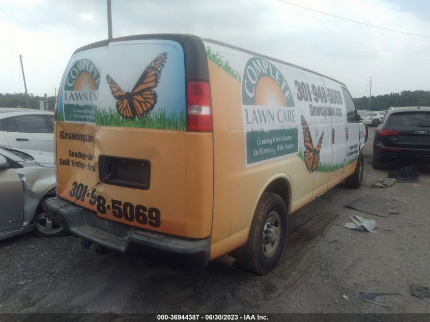 2017 CHEVROLET EXPRESS 3500 WORK VAN 1GCZGHFG6H1123040