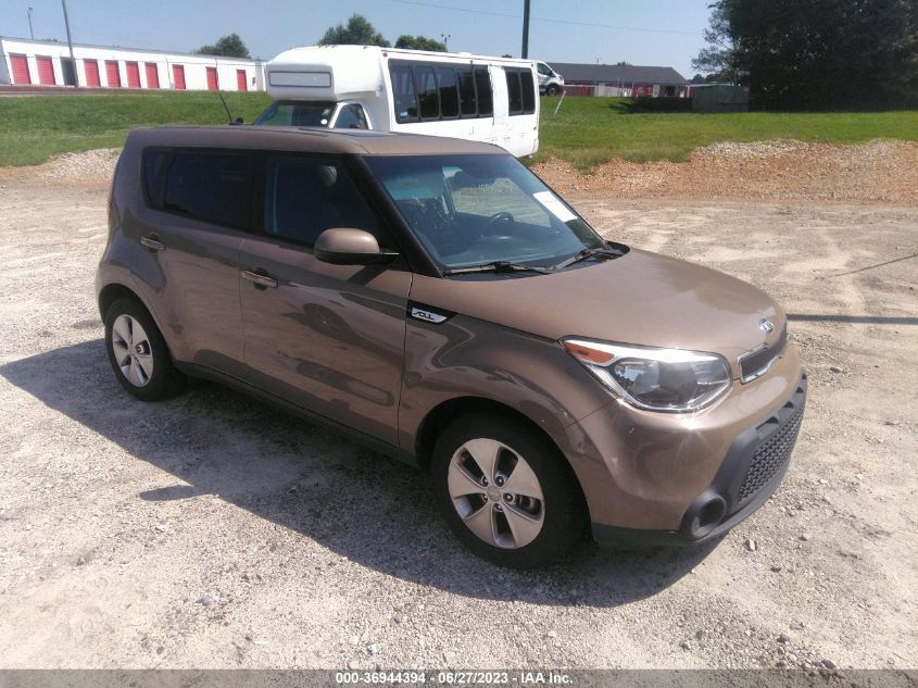 2015 KIA SOUL BASE - KNDJN2A22F7175710