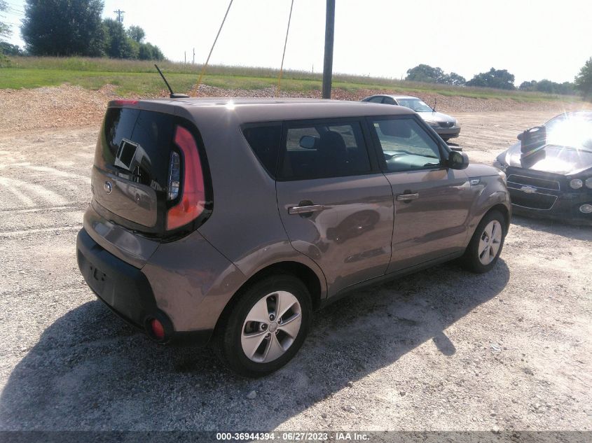 2015 KIA SOUL BASE - KNDJN2A22F7175710
