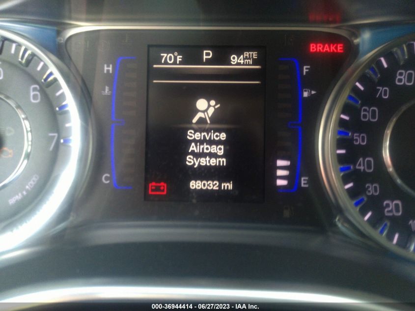 2016 CHRYSLER 200 LIMITED - 1C3CCCAB7GN128615