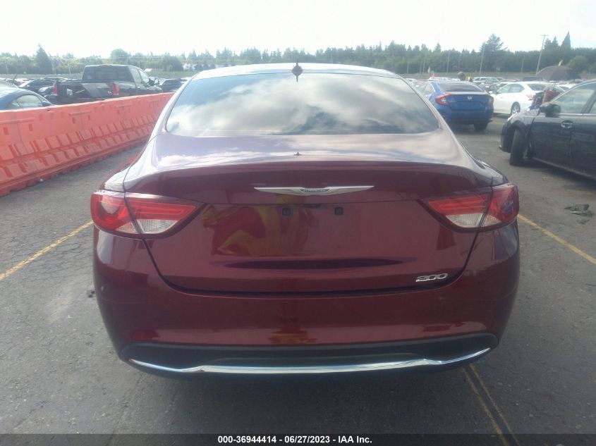 2016 CHRYSLER 200 LIMITED - 1C3CCCAB7GN128615