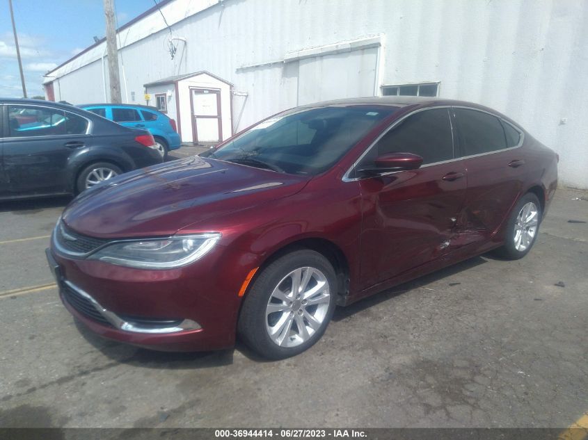 2016 CHRYSLER 200 LIMITED - 1C3CCCAB7GN128615