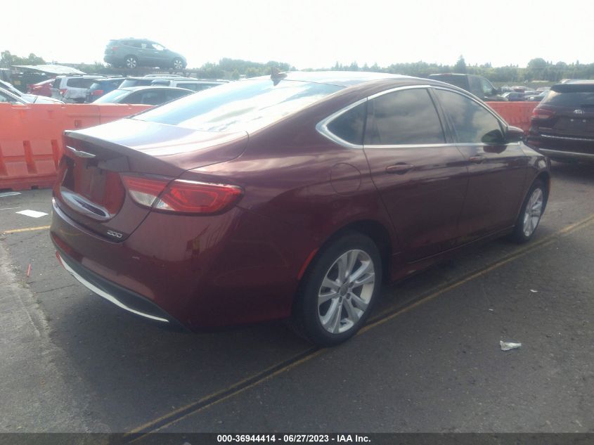 2016 CHRYSLER 200 LIMITED - 1C3CCCAB7GN128615