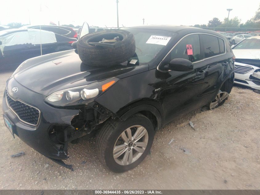 2018 KIA SPORTAGE LX - KNDPMCAC3J7364077