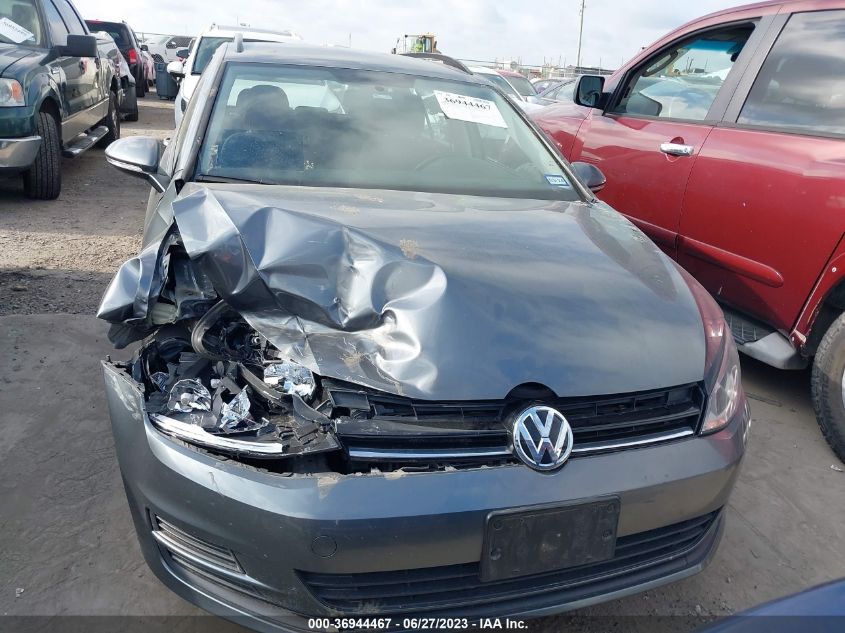 2016 VOLKSWAGEN GOLF SPORTWAGEN S/SE/SEL/LIMITED 3VWC17AUXGM516181