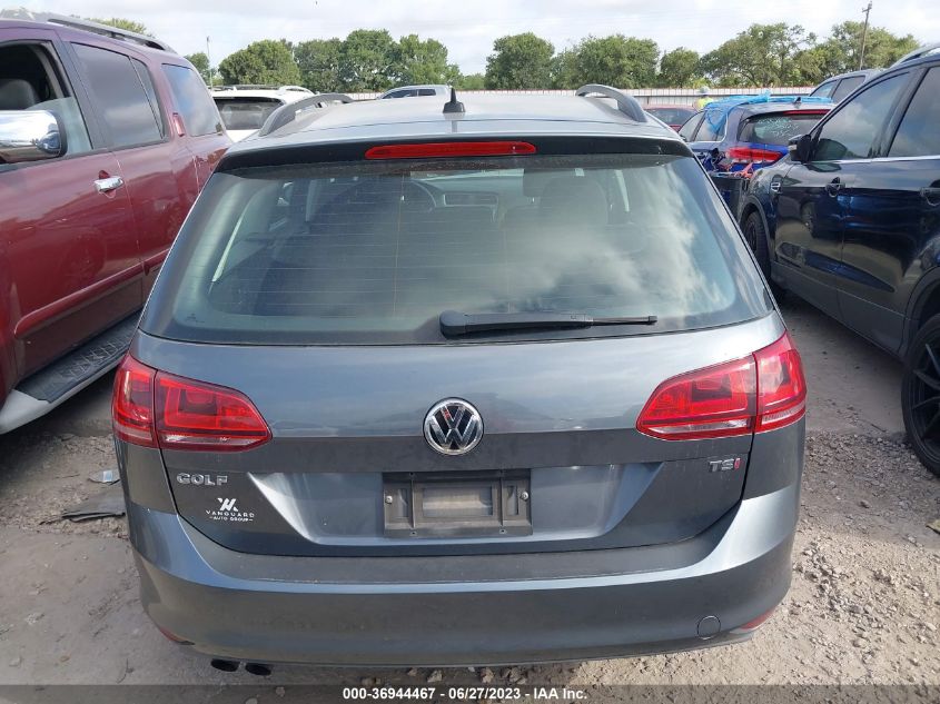 2016 VOLKSWAGEN GOLF SPORTWAGEN S/SE/SEL/LIMITED 3VWC17AUXGM516181
