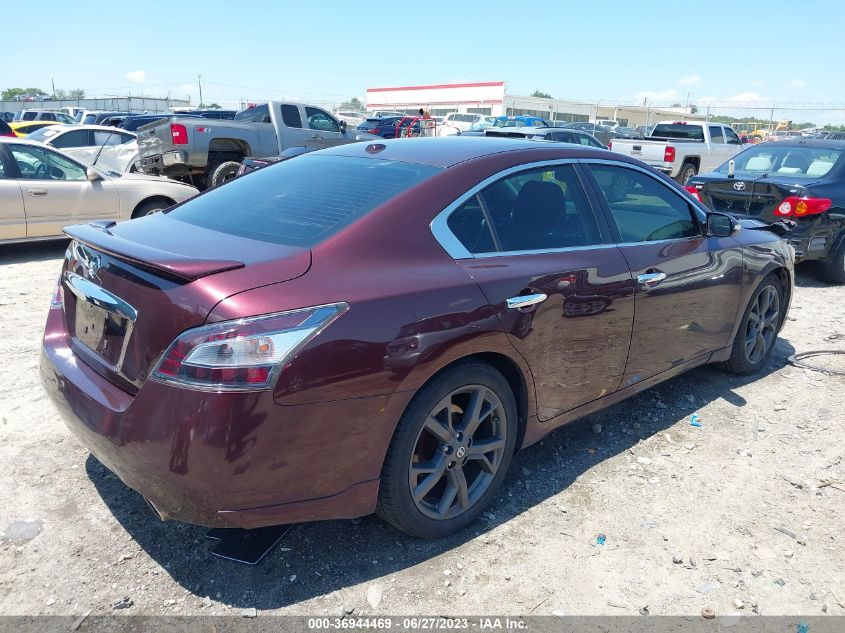 2014 NISSAN MAXIMA 3.5 SV W/SPORT PKG - 1N4AA5AP5EC455478