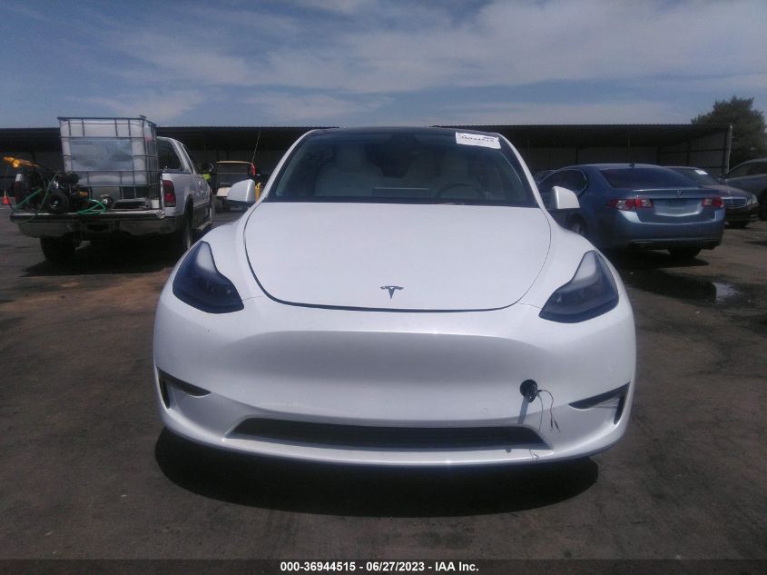 2022 TESLA MODEL Y PERFORMANCE - 7SAYGDEF1NF389827