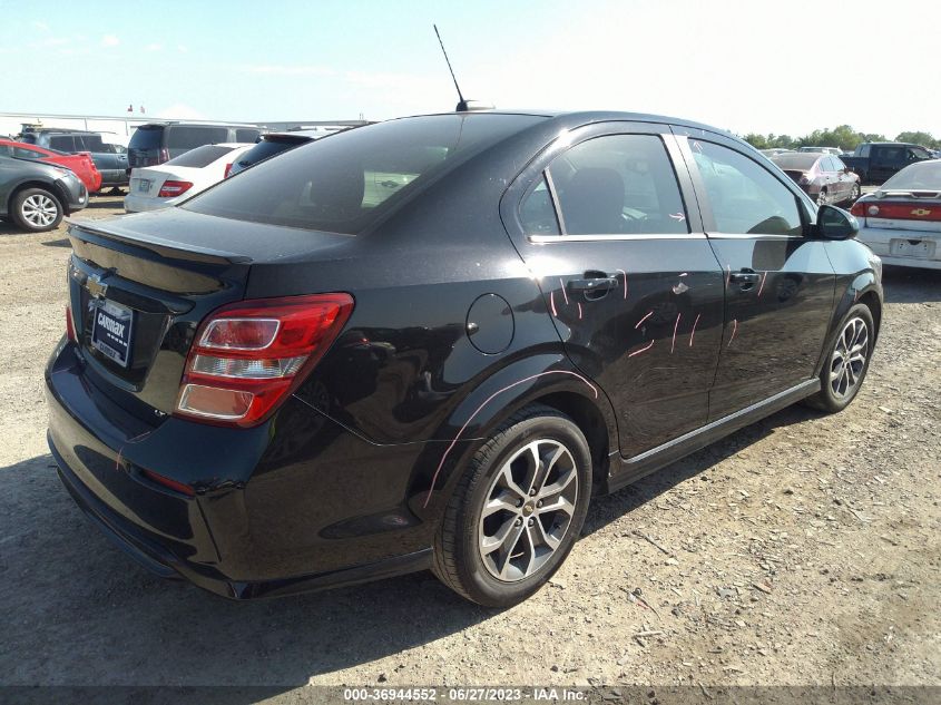 2017 CHEVROLET SONIC LT - 1G1JD5SH4H4105257