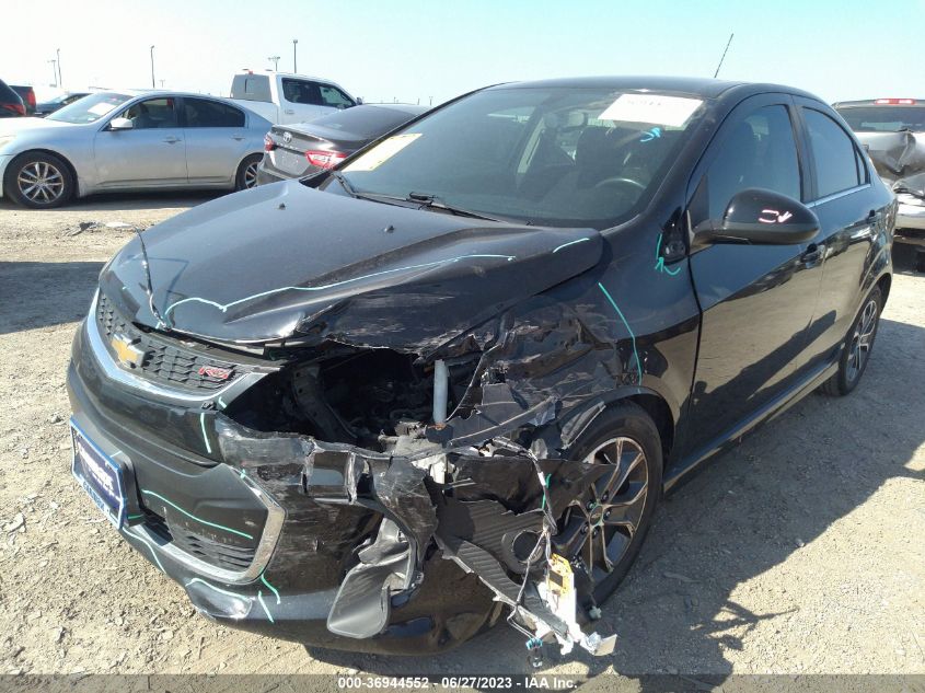 2017 CHEVROLET SONIC LT - 1G1JD5SH4H4105257