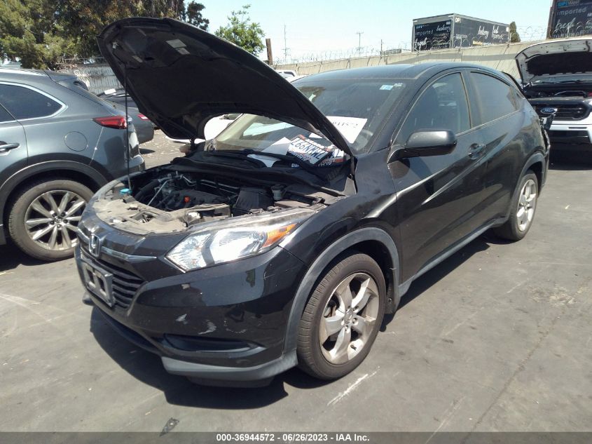 2016 HONDA HR-V LX - 3CZRU5H34GM707496