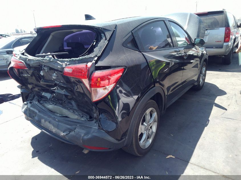 2016 HONDA HR-V LX - 3CZRU5H34GM707496