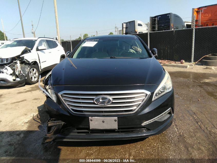 2015 HYUNDAI SONATA 2.4L SE - 5NPE24AF6FH071516