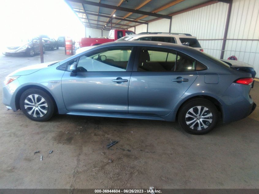 2021 TOYOTA COROLLA LE - JTDEAMDE2MJ021562