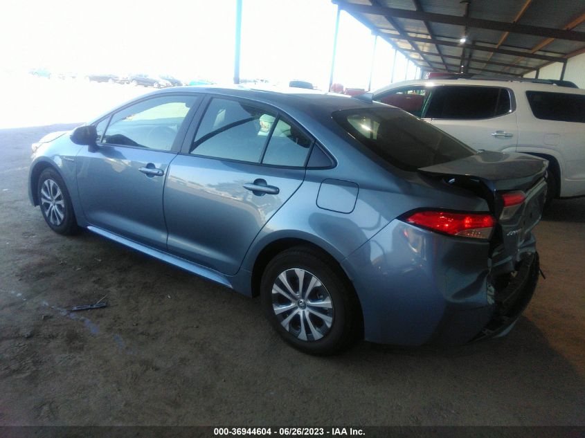 2021 TOYOTA COROLLA LE - JTDEAMDE2MJ021562