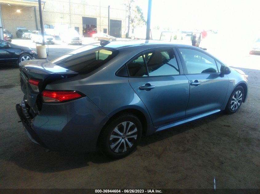 2021 TOYOTA COROLLA LE - JTDEAMDE2MJ021562