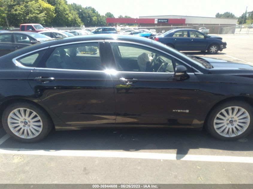 2016 FORD FUSION SE HYBRID - 3FA6P0LU6GR261072