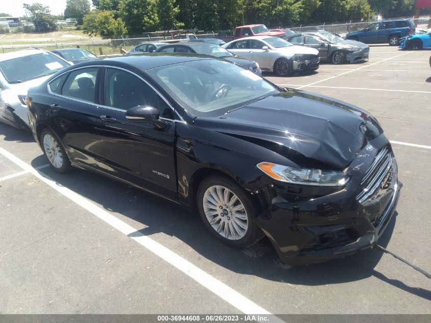 2016 FORD FUSION SE HYBRID - 3FA6P0LU6GR261072