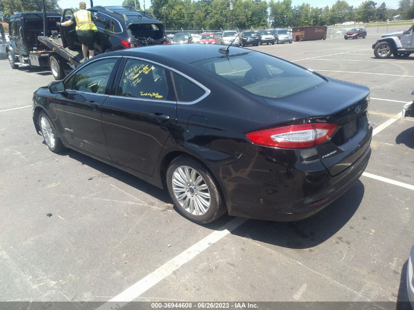 2016 FORD FUSION SE HYBRID - 3FA6P0LU6GR261072