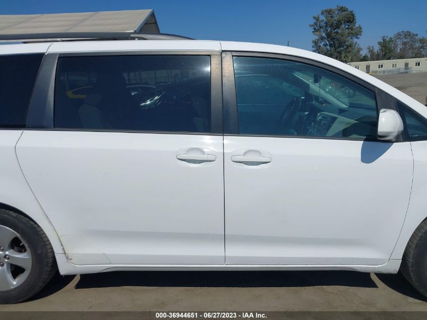 2014 TOYOTA SIENNA LE - 5TDKK3DC0ES501158