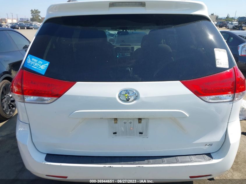 2014 TOYOTA SIENNA LE - 5TDKK3DC0ES501158