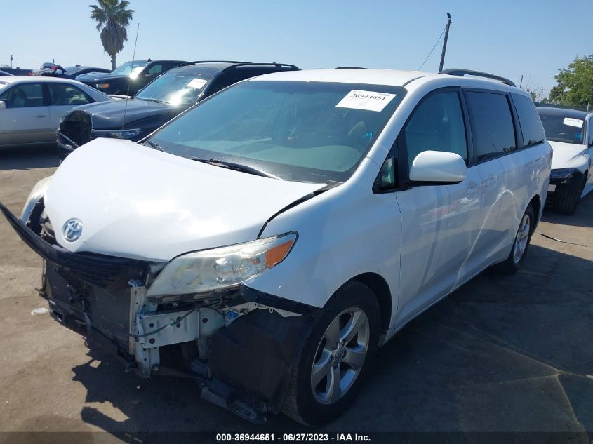 2014 TOYOTA SIENNA LE - 5TDKK3DC0ES501158