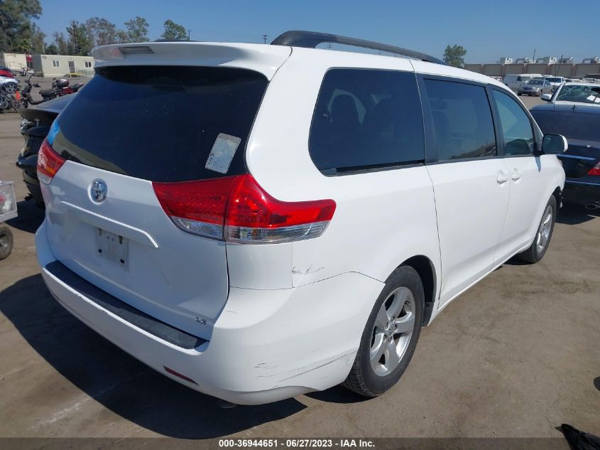 2014 TOYOTA SIENNA LE - 5TDKK3DC0ES501158