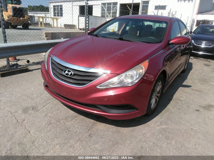 2014 HYUNDAI SONATA GLS - 5NPEB4AC4EH877570