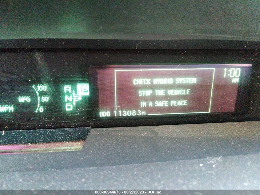 2015 TOYOTA PRIUS FOUR - JTDKN3DU1F1991463