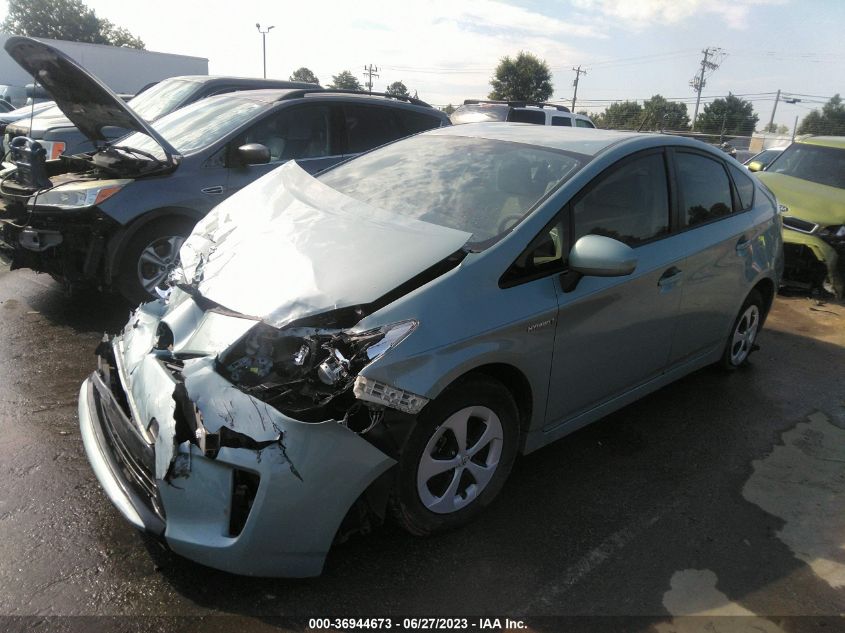 2015 TOYOTA PRIUS FOUR - JTDKN3DU1F1991463