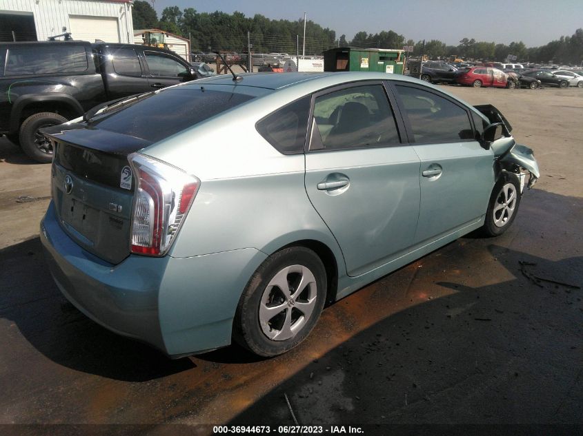 2015 TOYOTA PRIUS FOUR - JTDKN3DU1F1991463