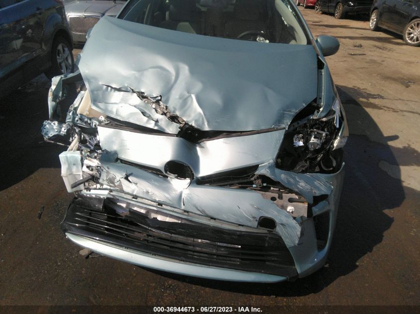 2015 TOYOTA PRIUS FOUR - JTDKN3DU1F1991463
