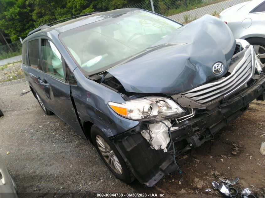 2015 TOYOTA SIENNA XLE/XLE AAS/LTD - 5TDYK3DC9FS657811
