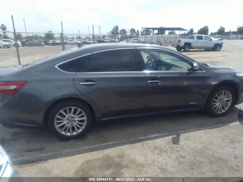 2018 TOYOTA AVALON HYBRID - 4T1BD1EB5JU062528