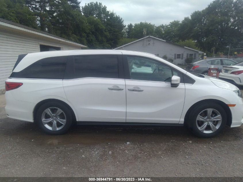 2018 HONDA ODYSSEY EX-L - 5FNRL6H77JB023216