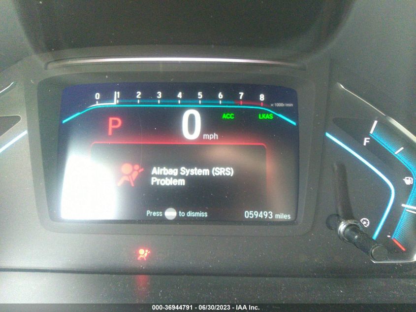 2018 HONDA ODYSSEY EX-L - 5FNRL6H77JB023216