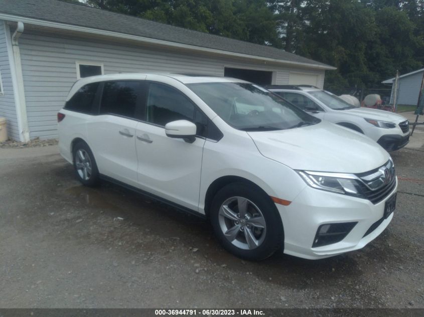 2018 HONDA ODYSSEY EX-L - 5FNRL6H77JB023216