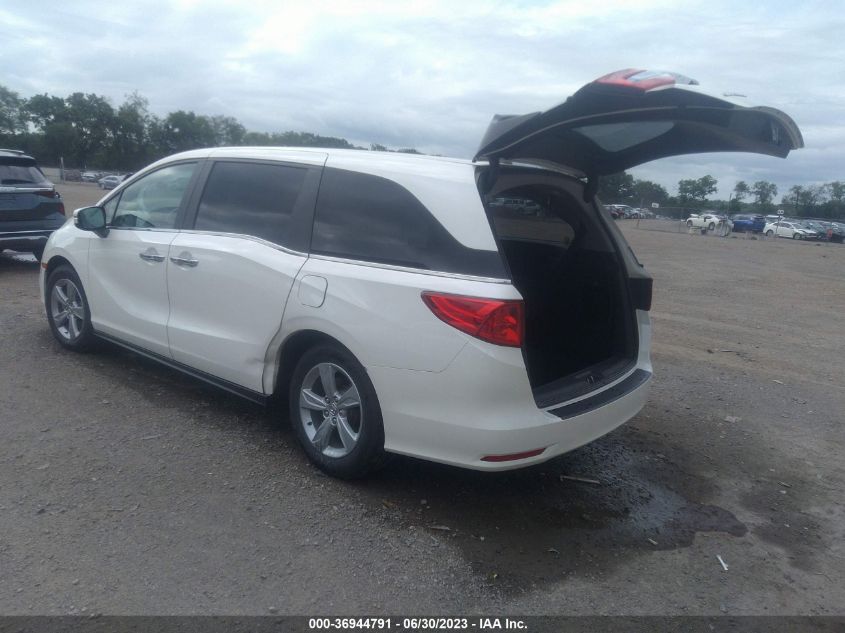2018 HONDA ODYSSEY EX-L - 5FNRL6H77JB023216