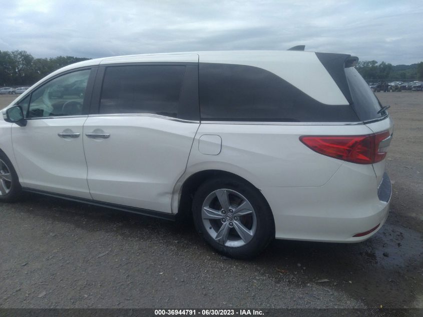 2018 HONDA ODYSSEY EX-L - 5FNRL6H77JB023216