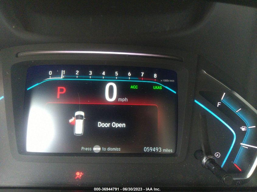 2018 HONDA ODYSSEY EX-L - 5FNRL6H77JB023216